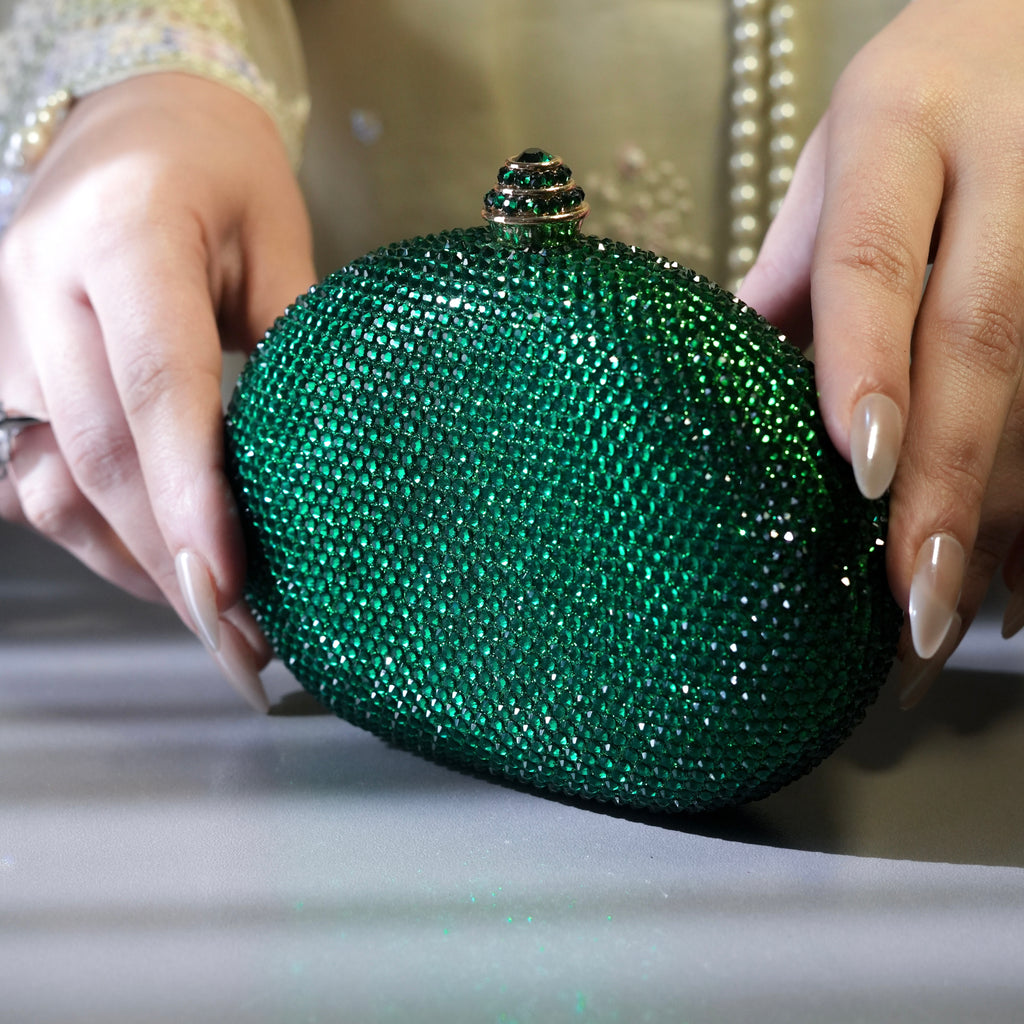 Cocktail Clutch - Green