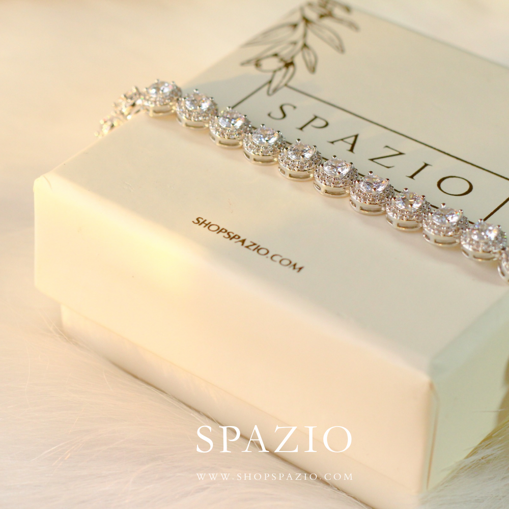 CZ Blossom Bracelet