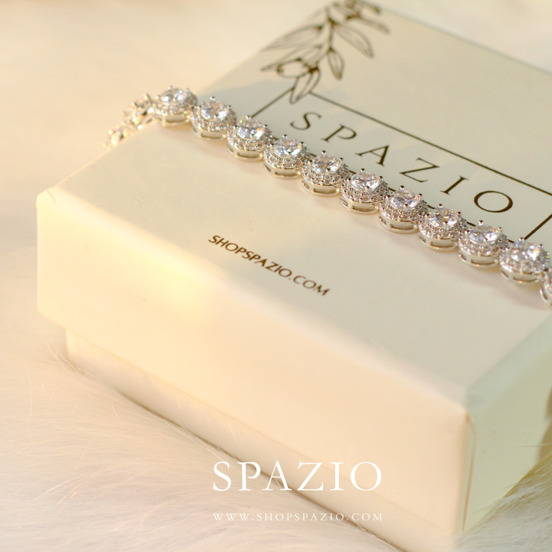 CZ Blossom Bracelet