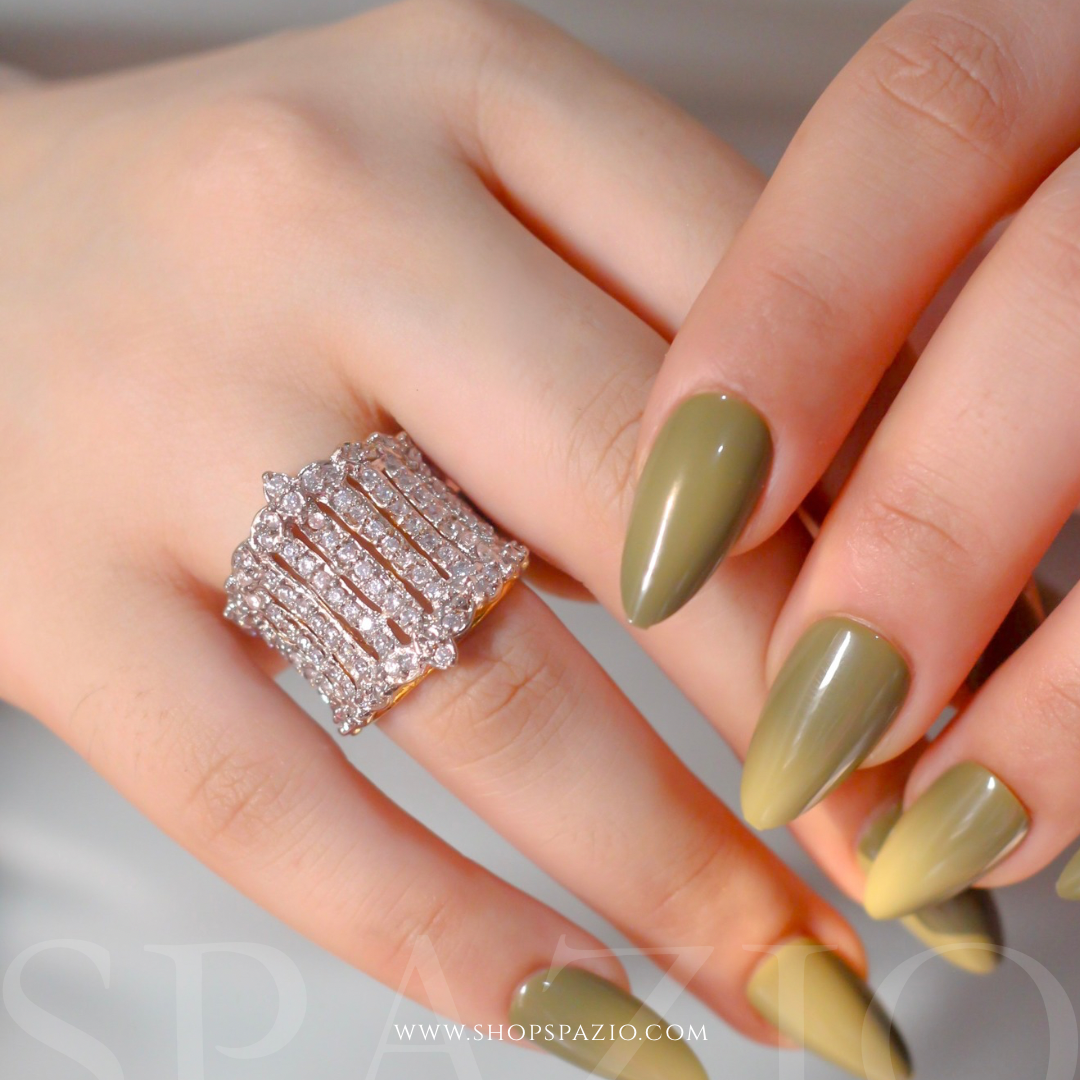 CZ Statement Ring