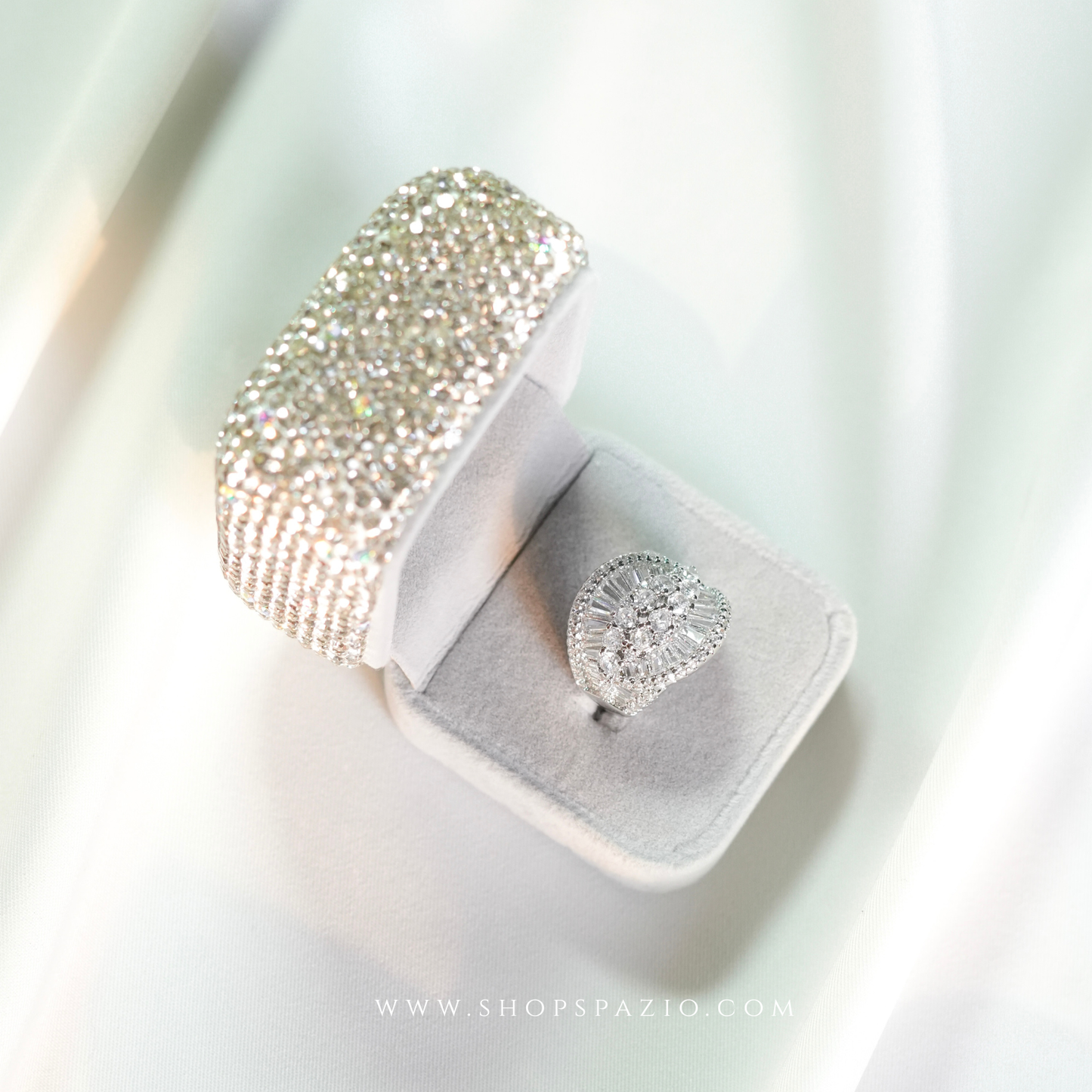 Diamond Pavé Cocktail Ring