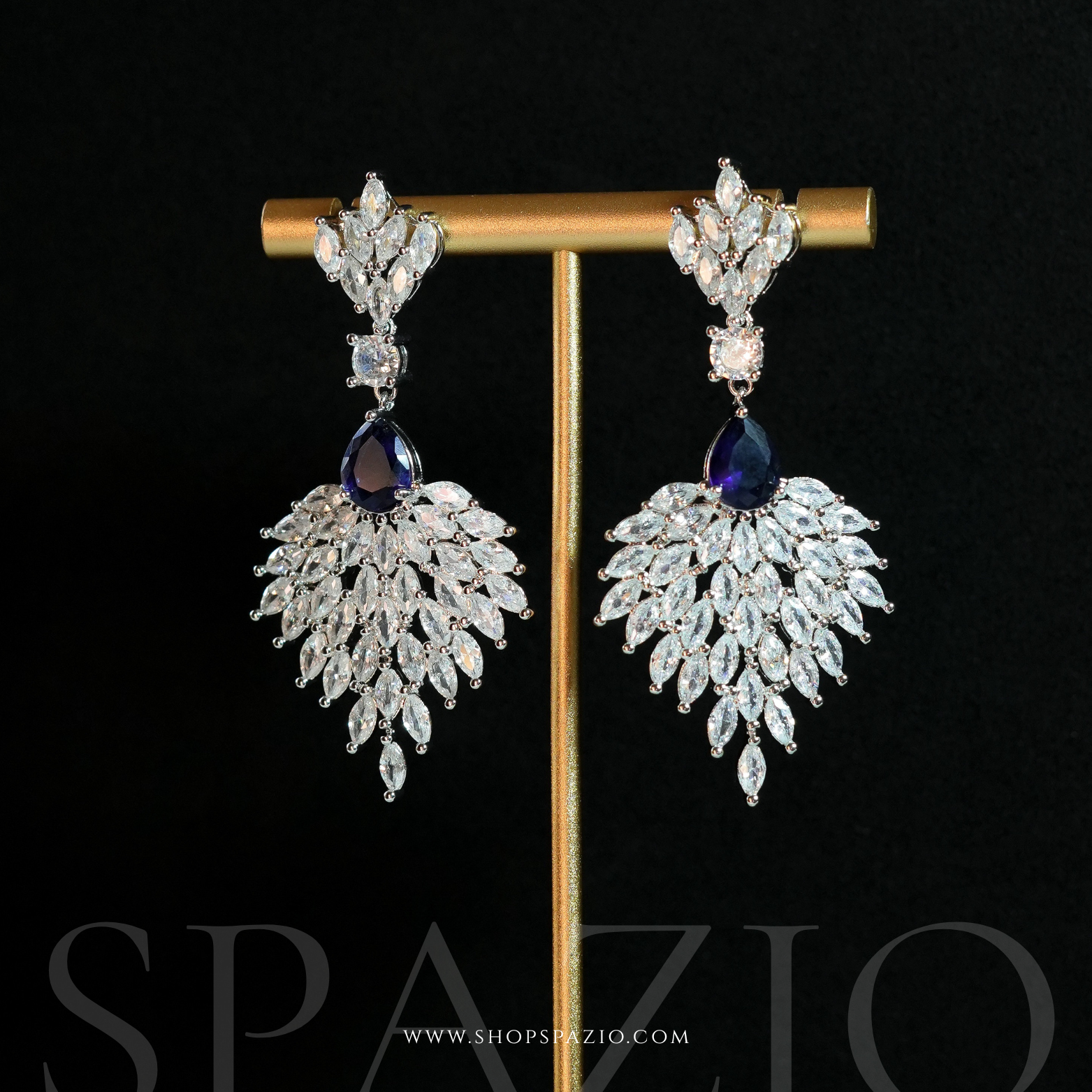 Vinea Earrings - Blue