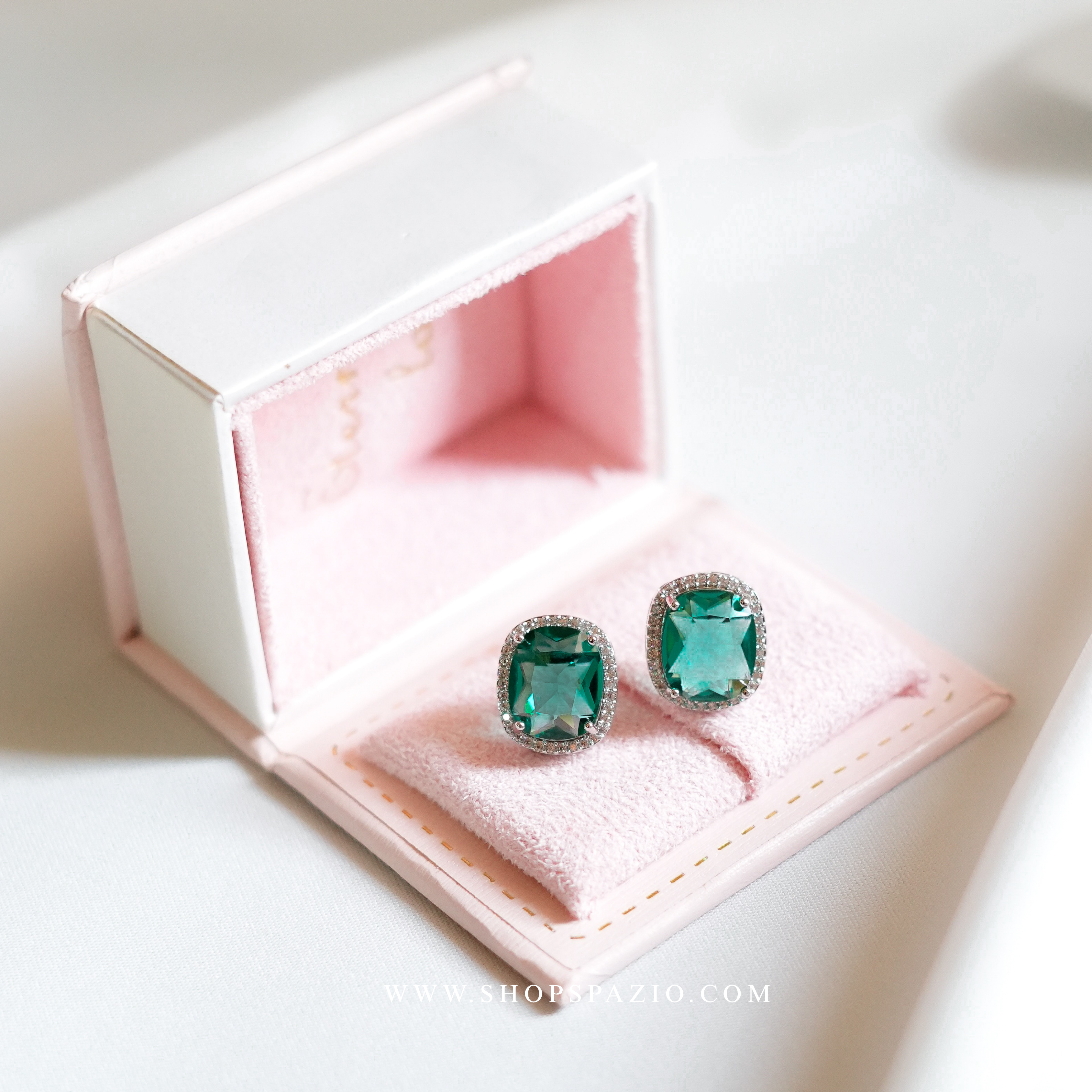 Teal Serenity Studs