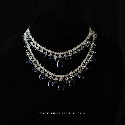 Empress Necklace Set - Blue
