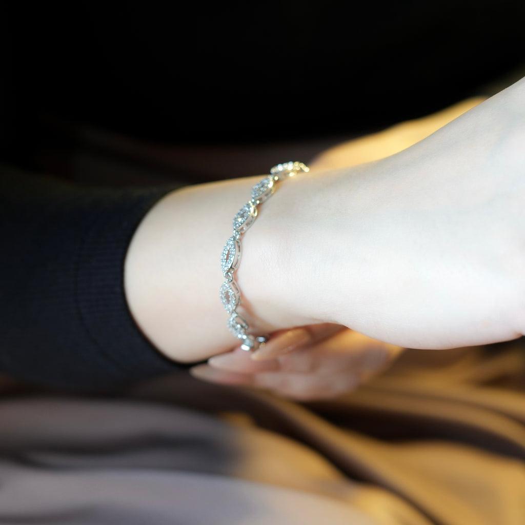 Silver Spark Bracelet