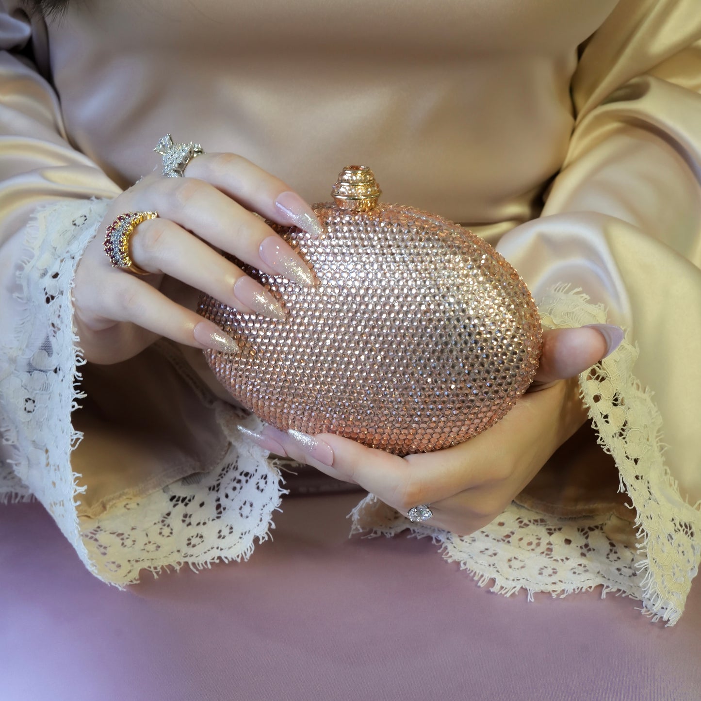 Crystal Glow - Rose Gold