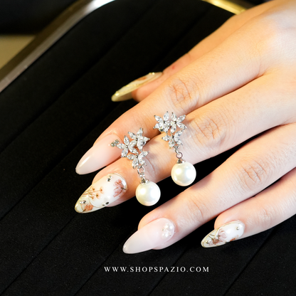 Floral Grace Pearls