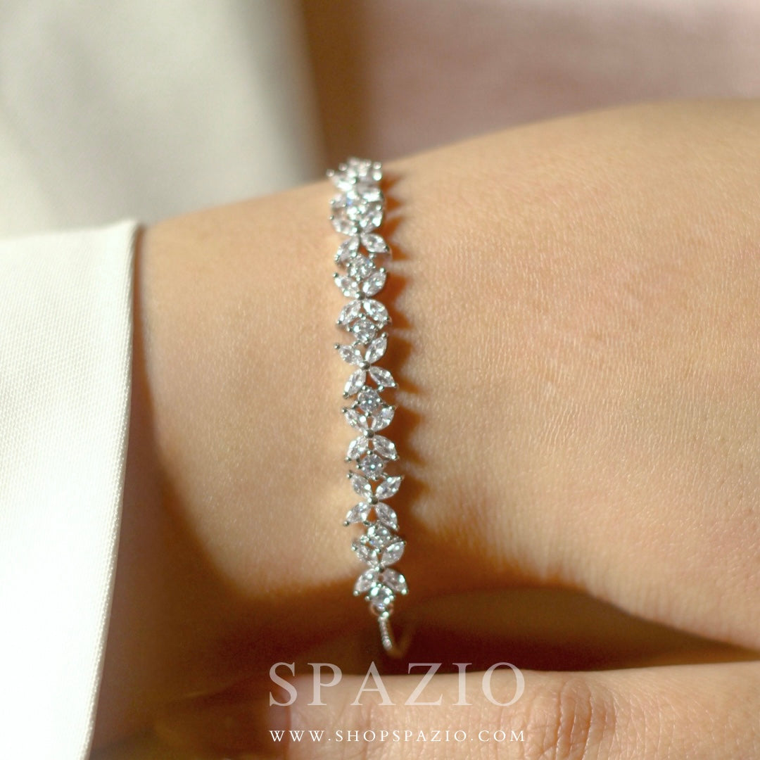 Petal Grace Bracelet-Adjustable
