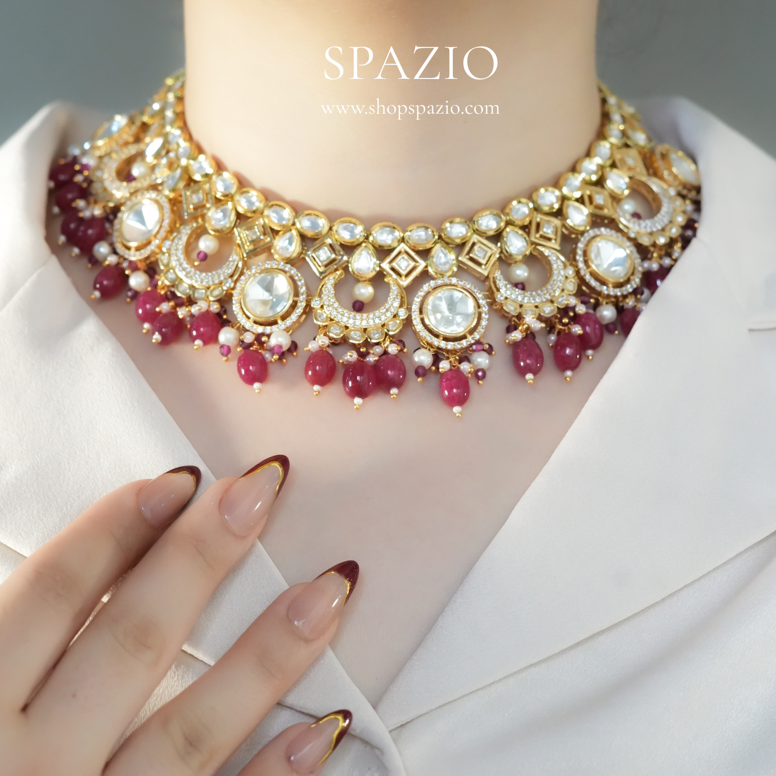 Indian Kundan Heritage Set