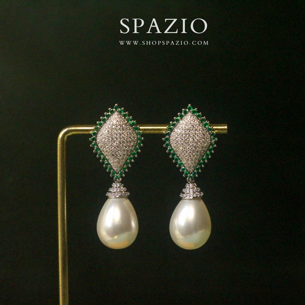 Emerald Mist Earrings