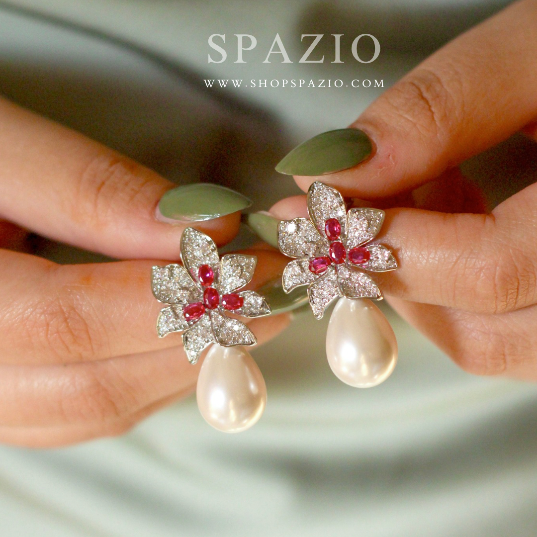 Blush Bloom Earrings