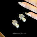 Aurelia pearl earrings