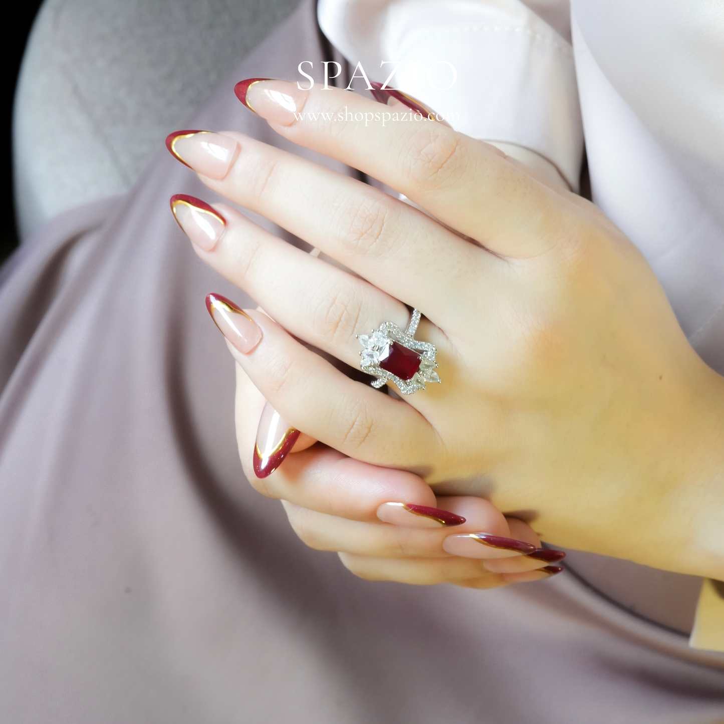 Crimson Royale Ring