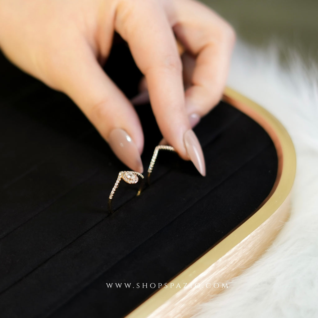 Aurielle Duo Ring Set