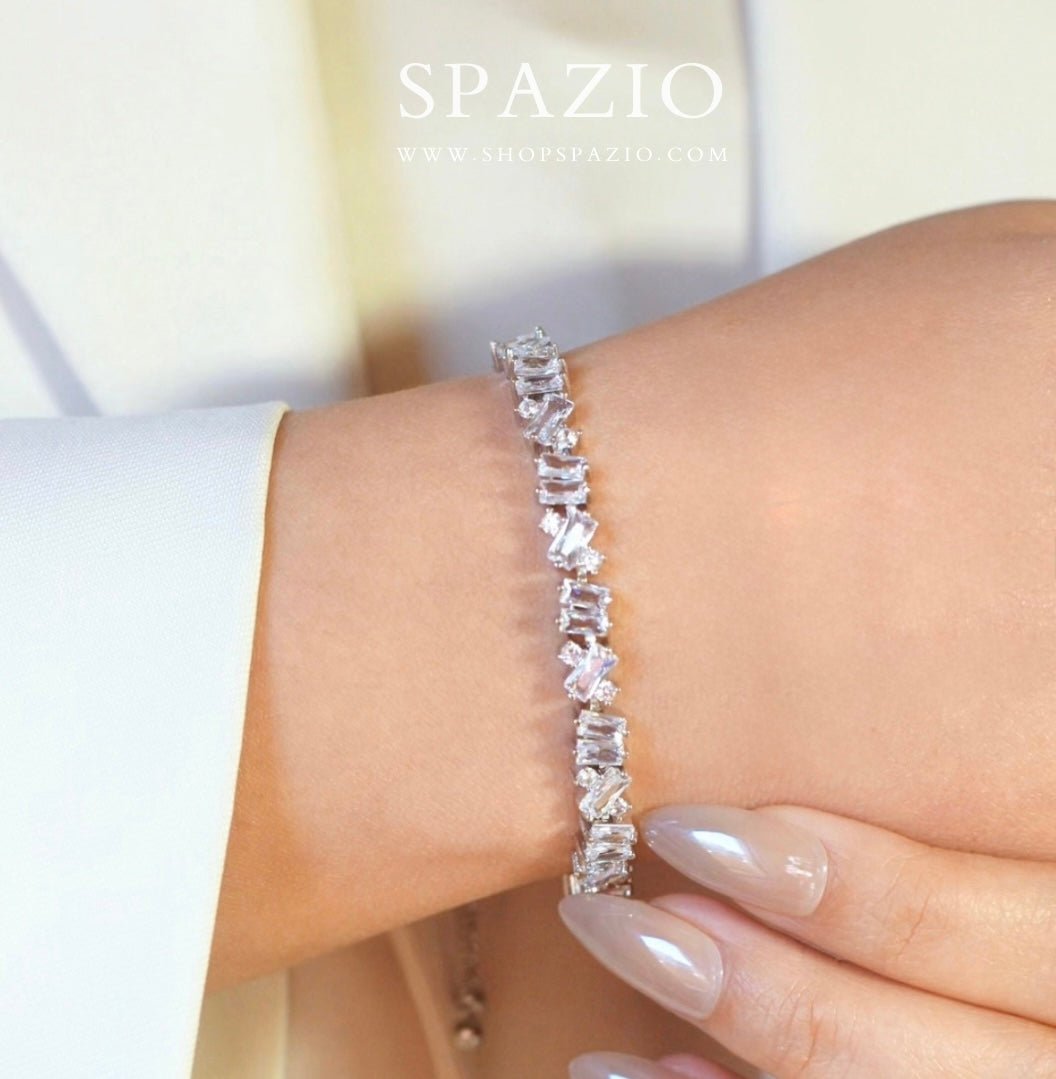 Luminara CZ Bracelet-Adjustable