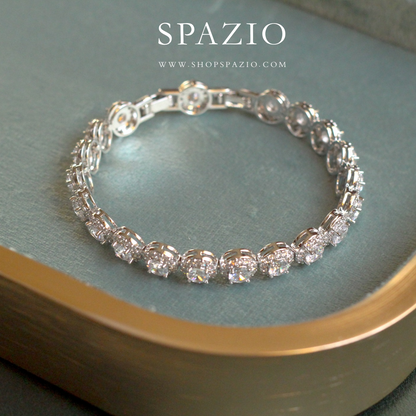 CZ Blossom Bracelet