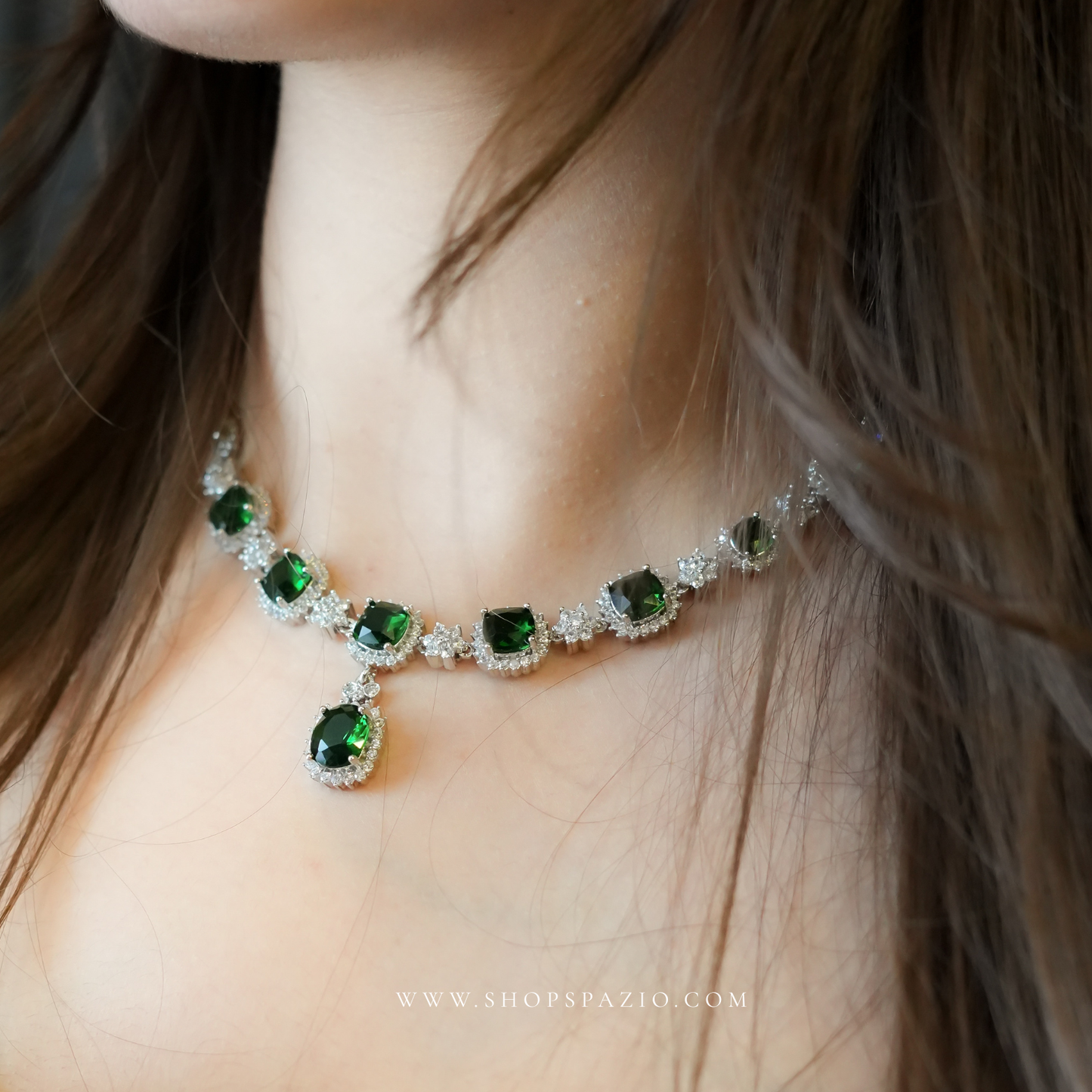 Emerald Square Drop Set