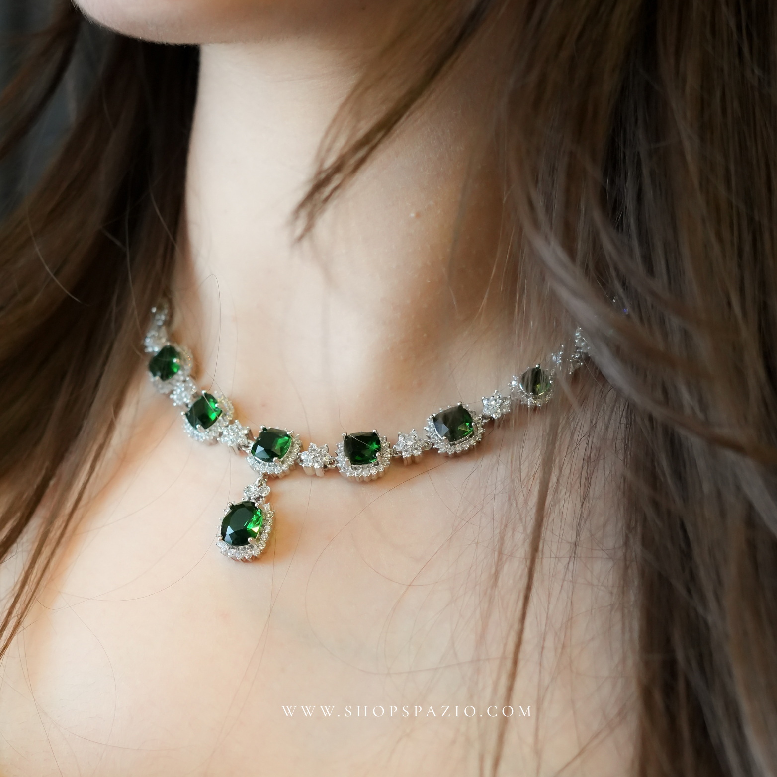 Emerald Square Drop Set
