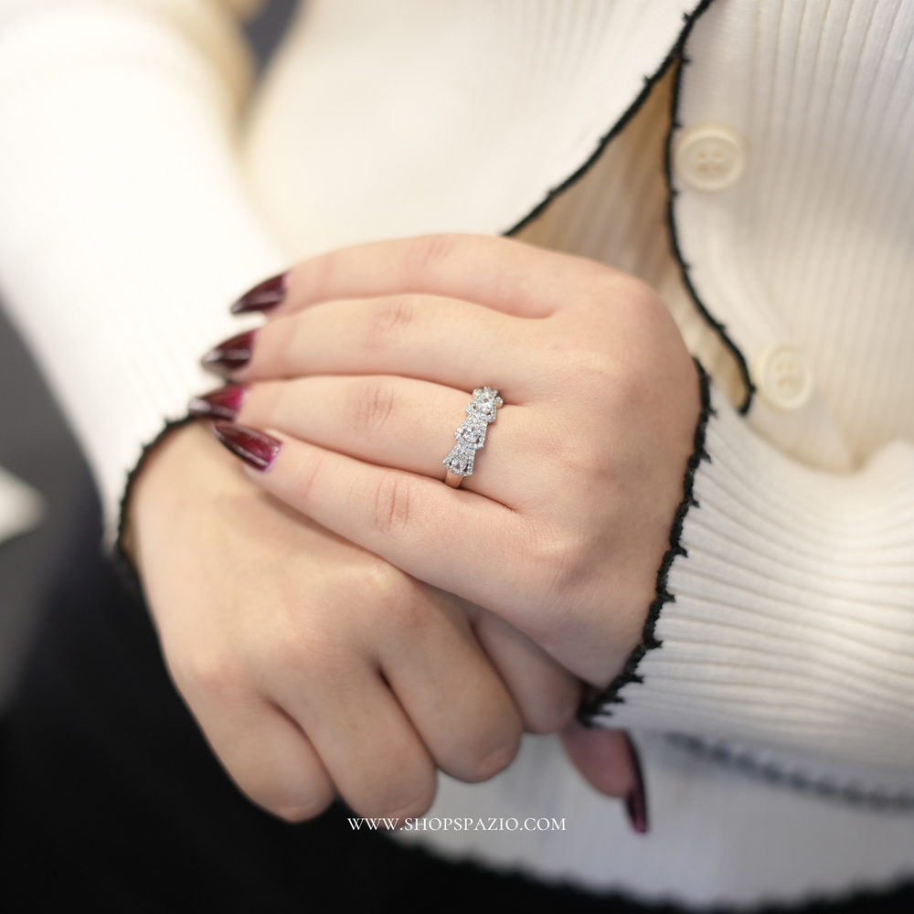 CZ Whisper Ring