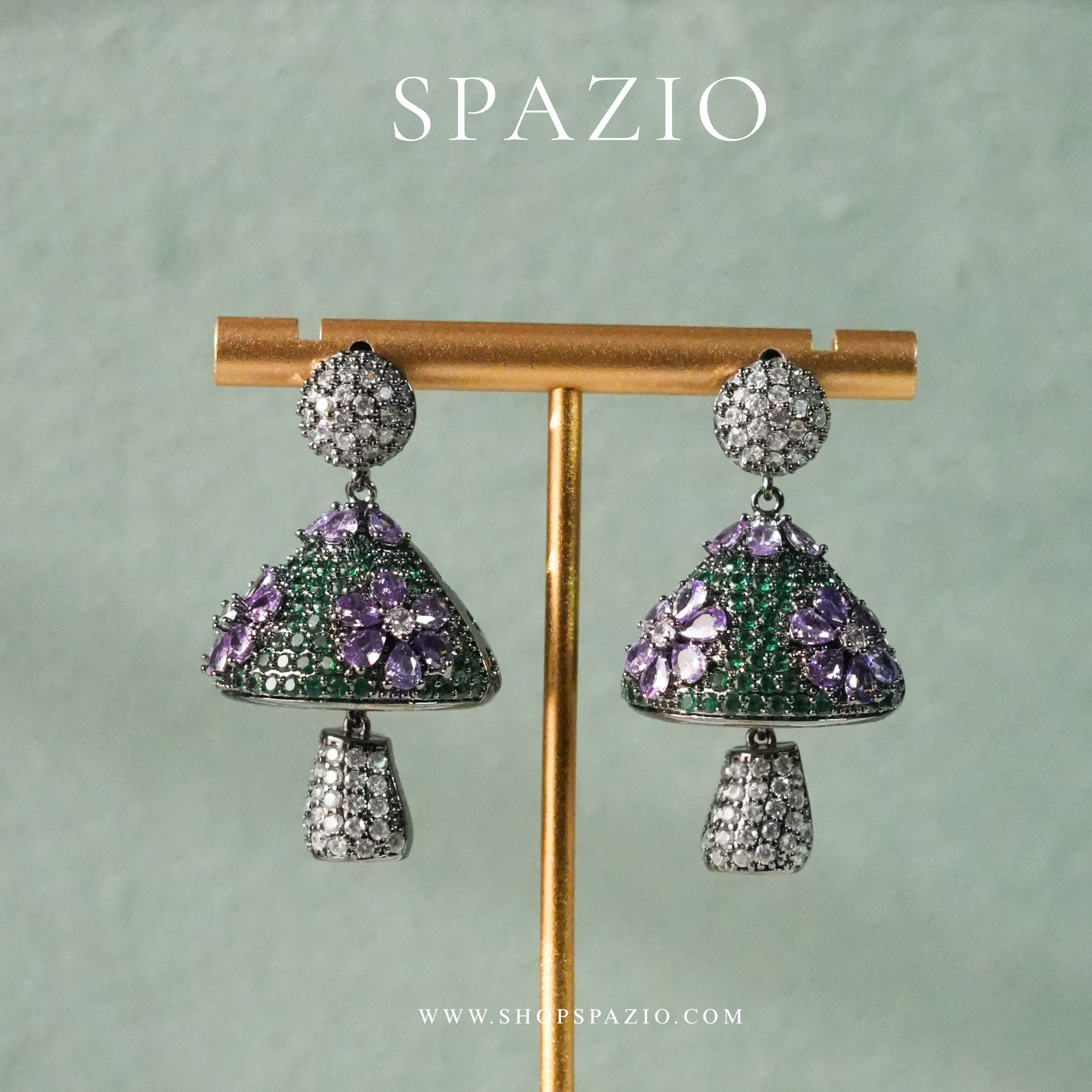 Enchanted Drop Earrings - Multi Coloured