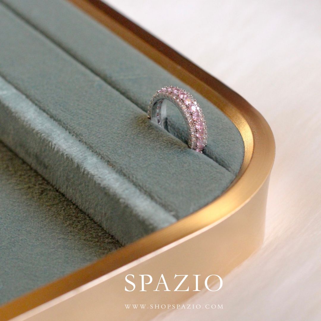 Blush Radiance CZ Band