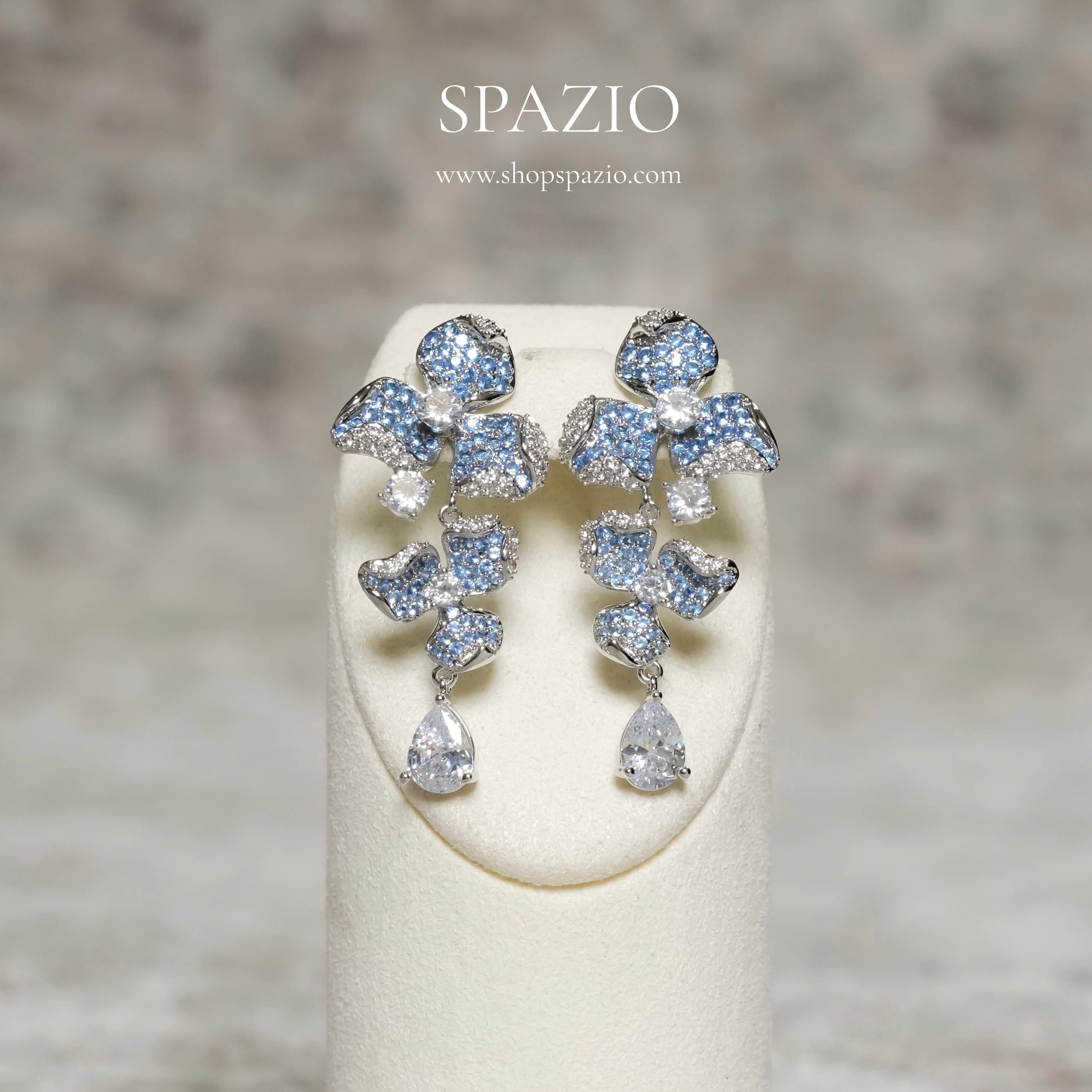 Bluebell Spark Earrings
