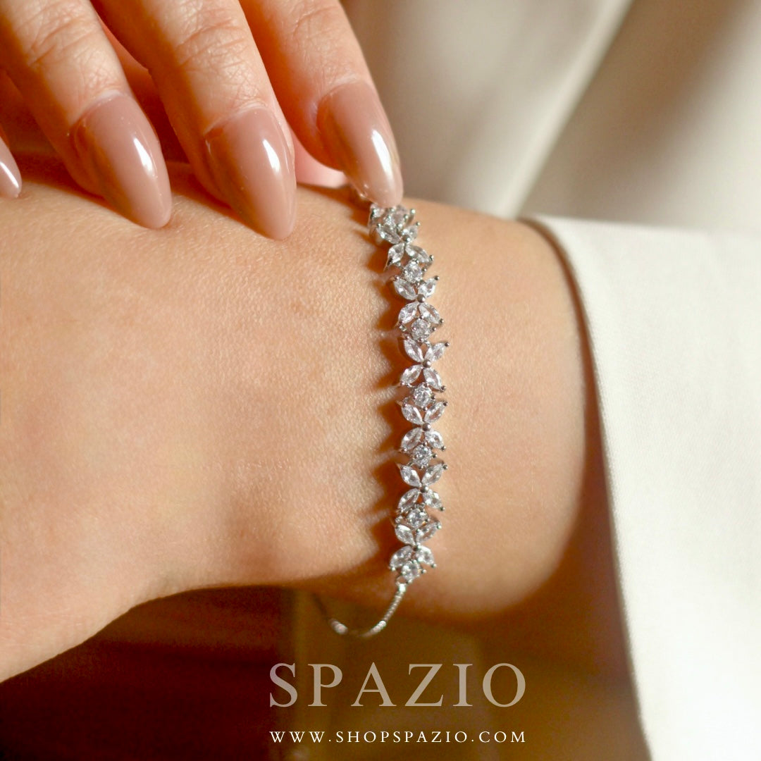 Petal Grace Bracelet-Adjustable