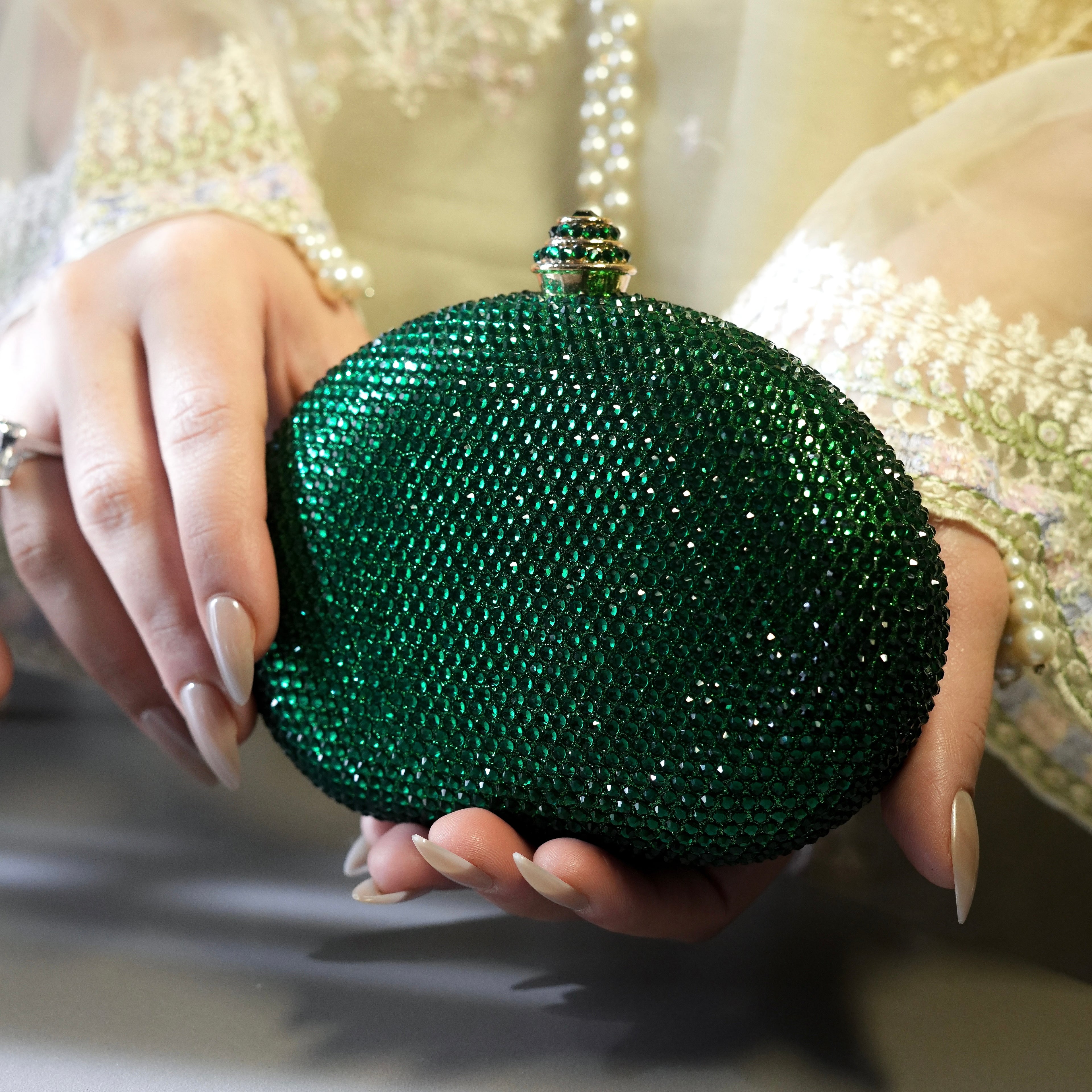 Cocktail Clutch - Green