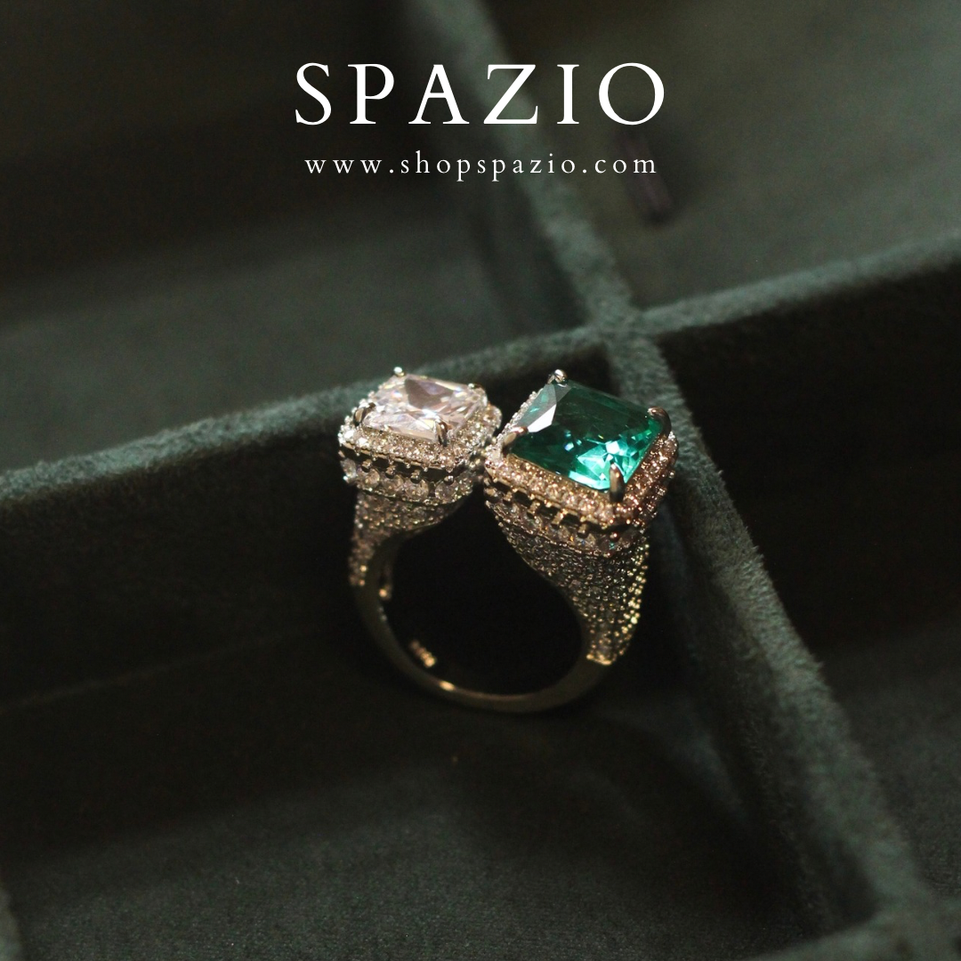 Aqua Aura Ring