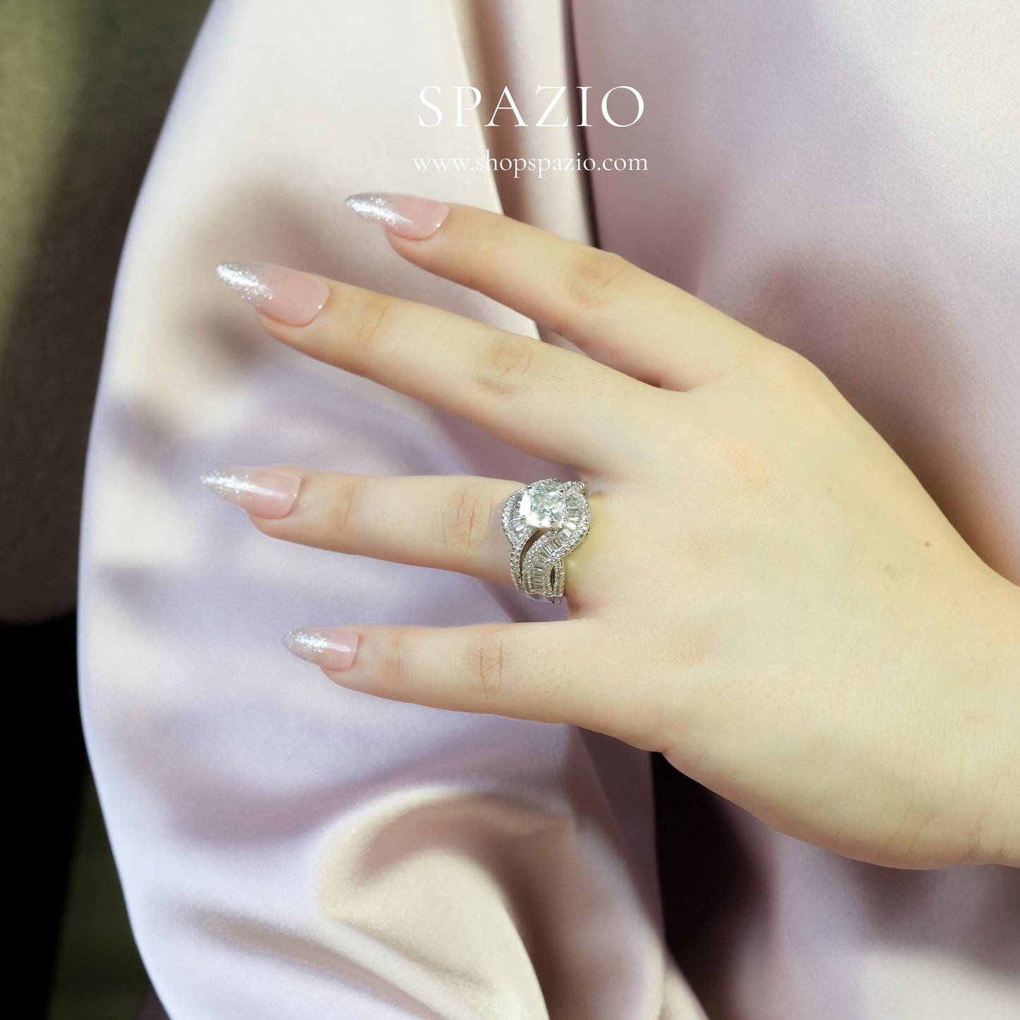 Twisted Elegance Ring