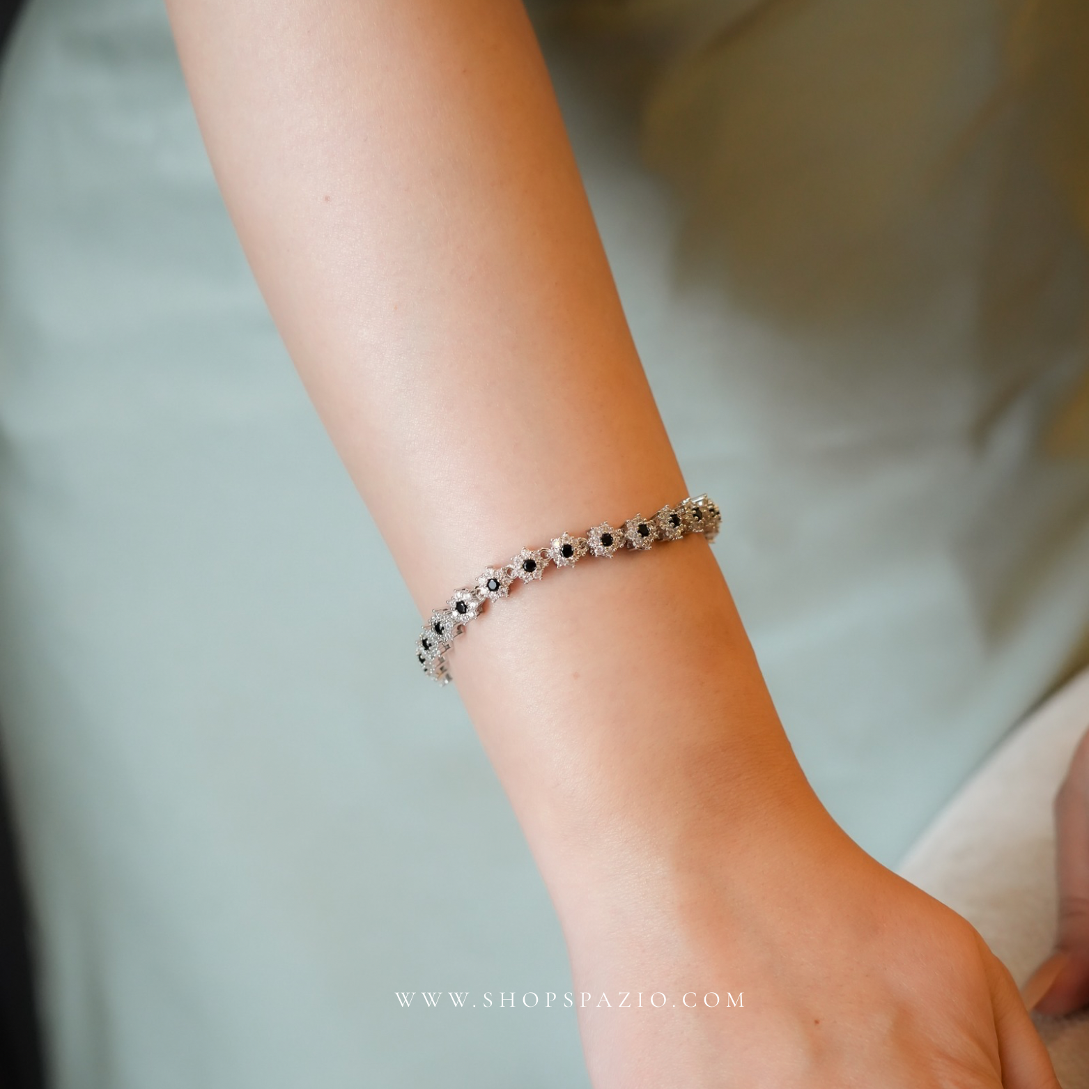 Celeste Star Tennis Bracelet