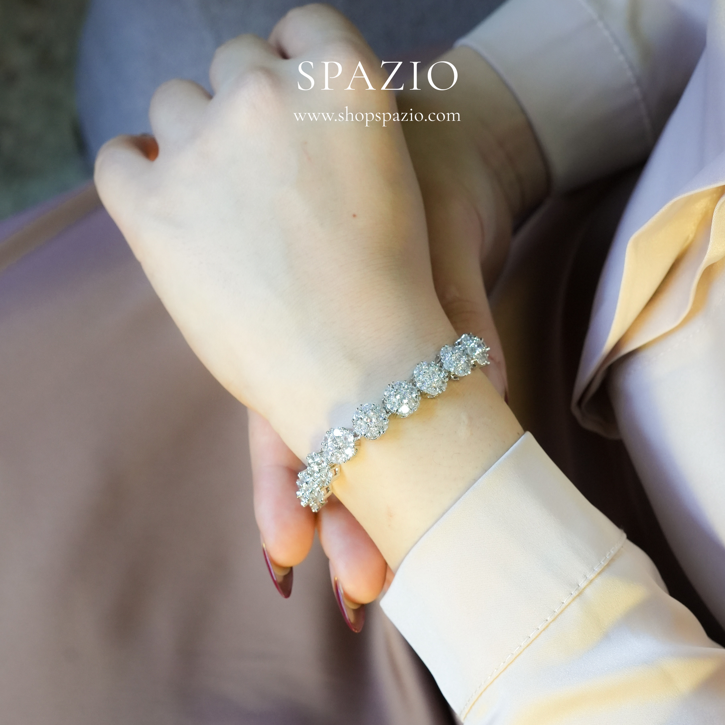 CZ Blossom Luxe Bracelet