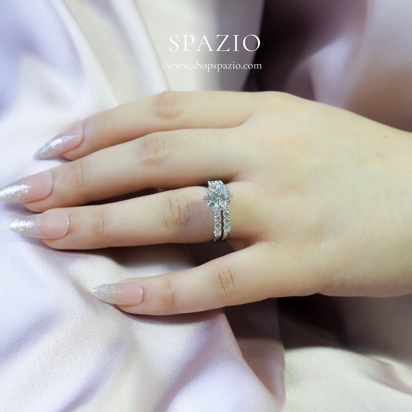Aurora Duo Rings Set