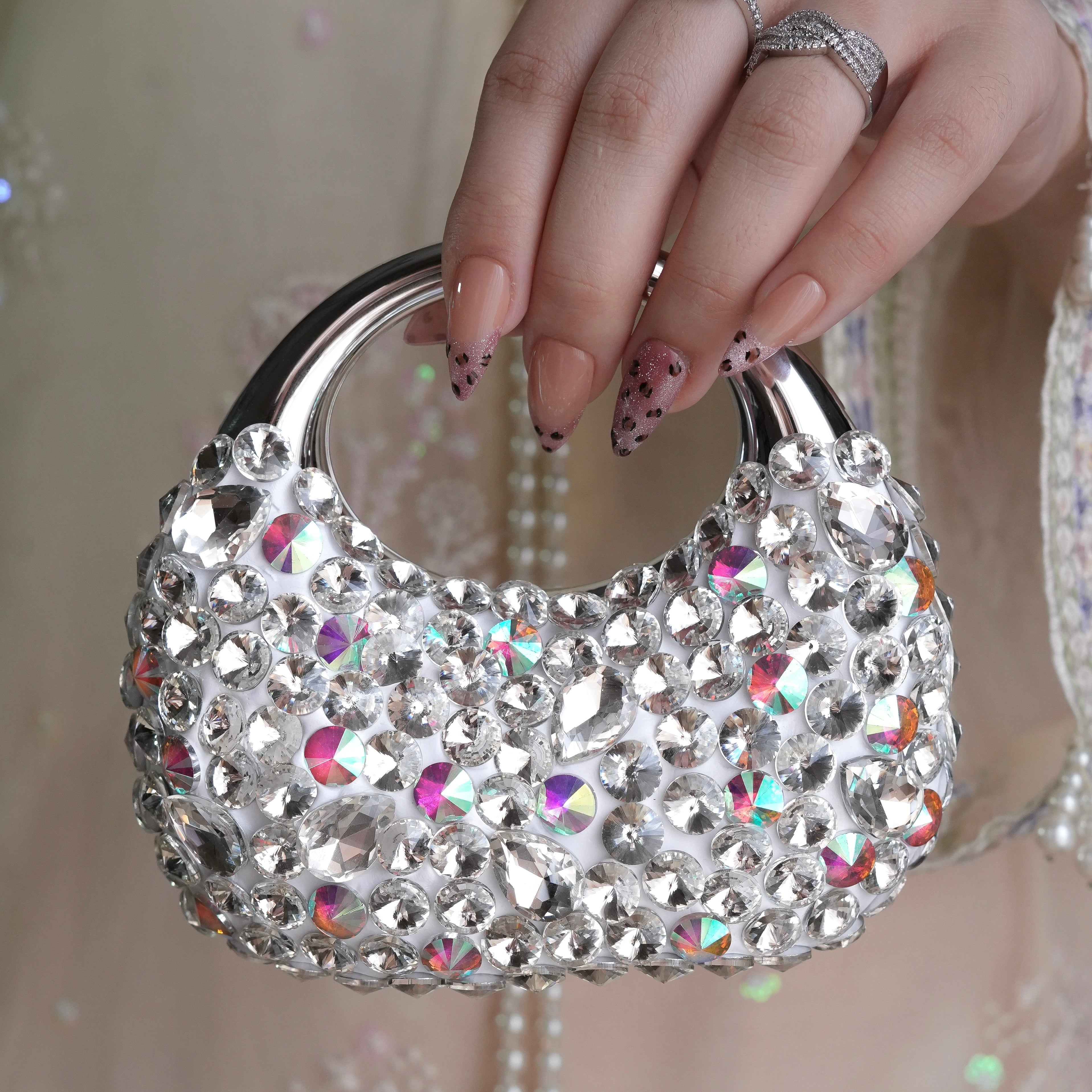Crystal Halo Bag