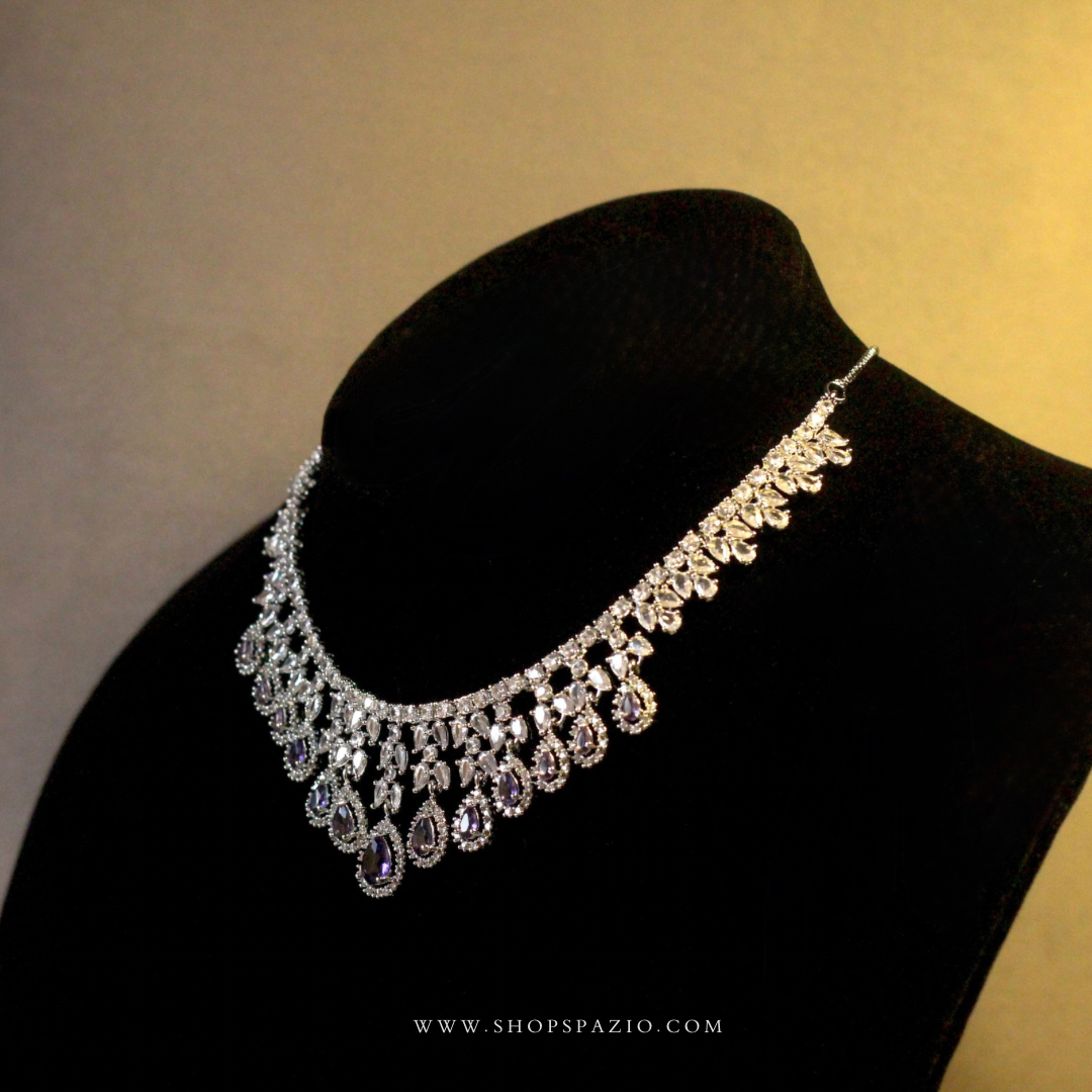 CZ Lavender Royale Set