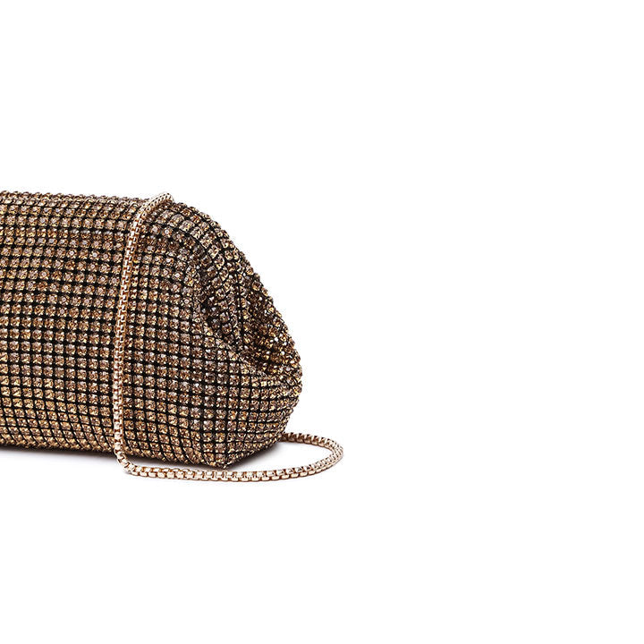 Studded Bag - Gold