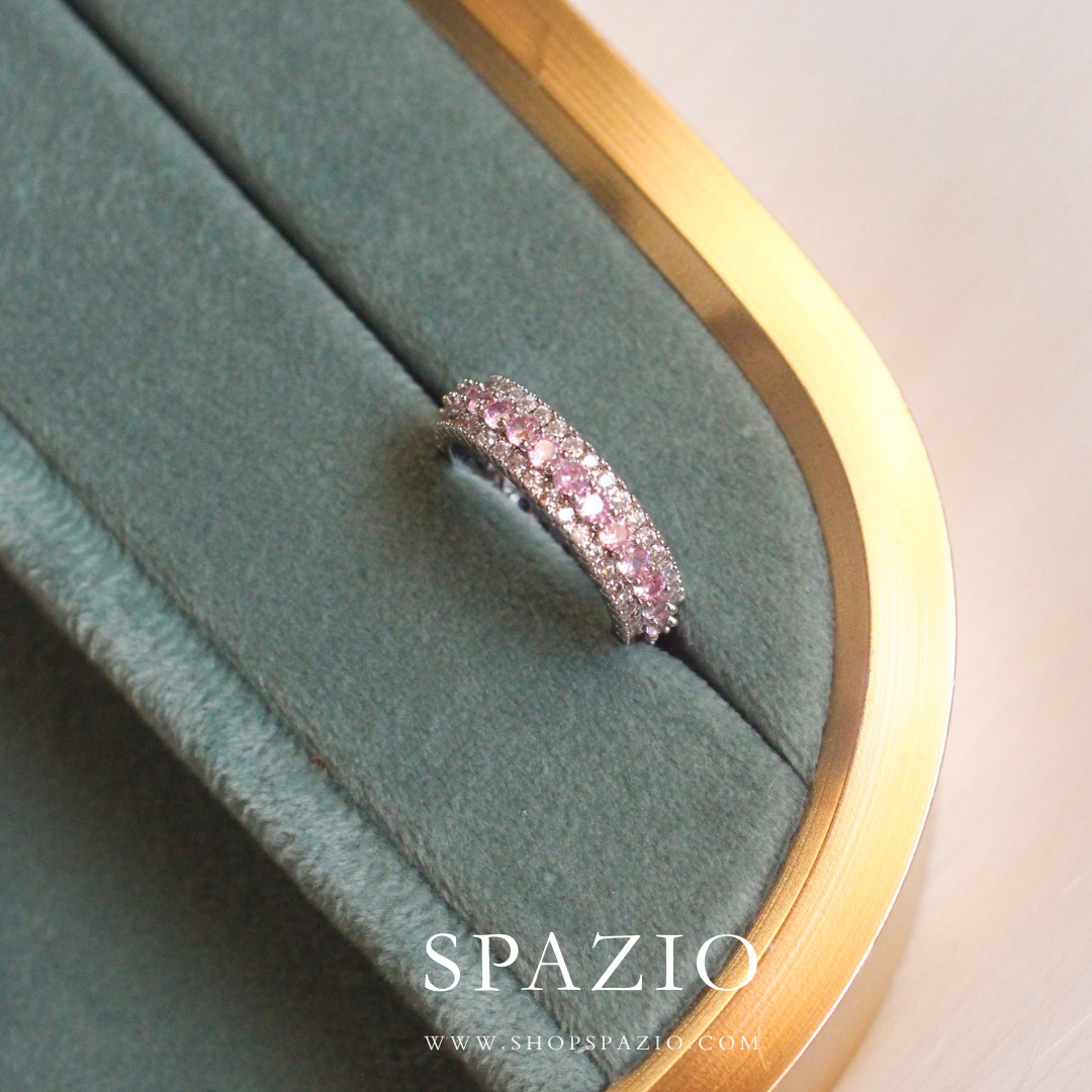Blush Radiance CZ Band