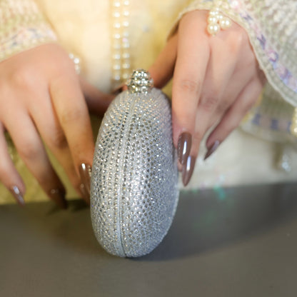 Cocktail Clutch - Silver