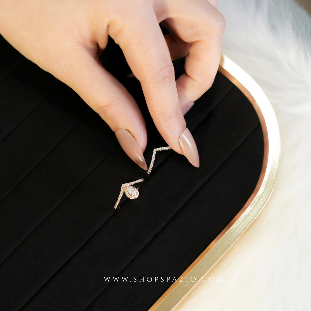 Aurielle Duo Ring Set