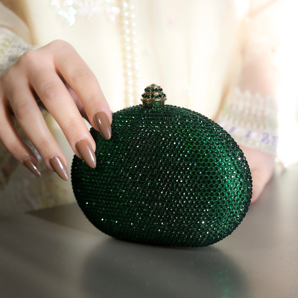 Cocktail Clutch - Green
