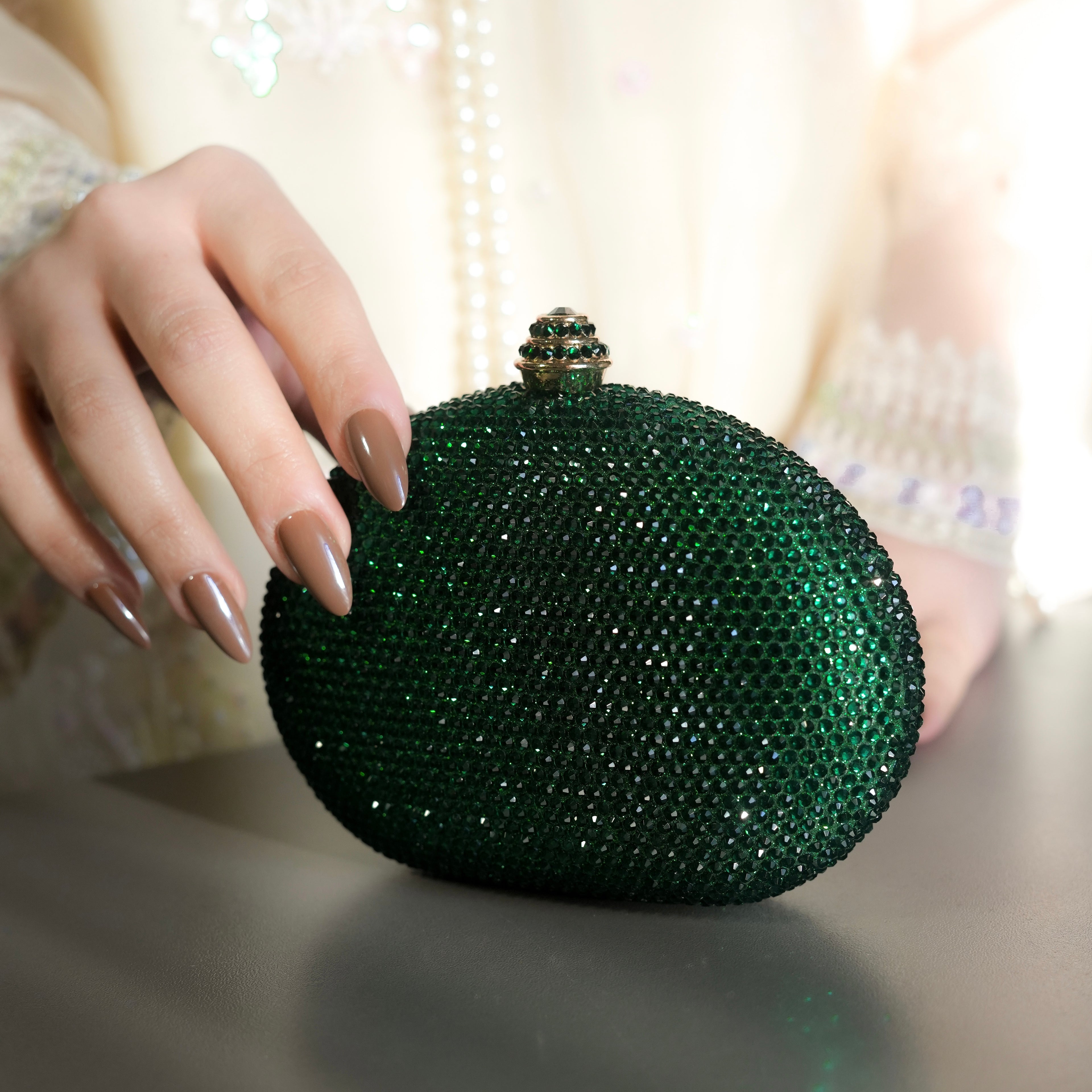 Cocktail Clutch - Green