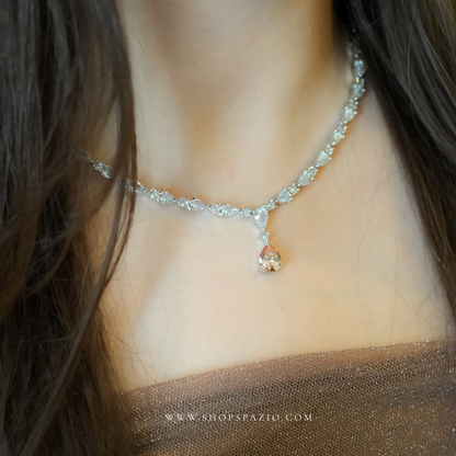 Blush Teardrop Elegance Set