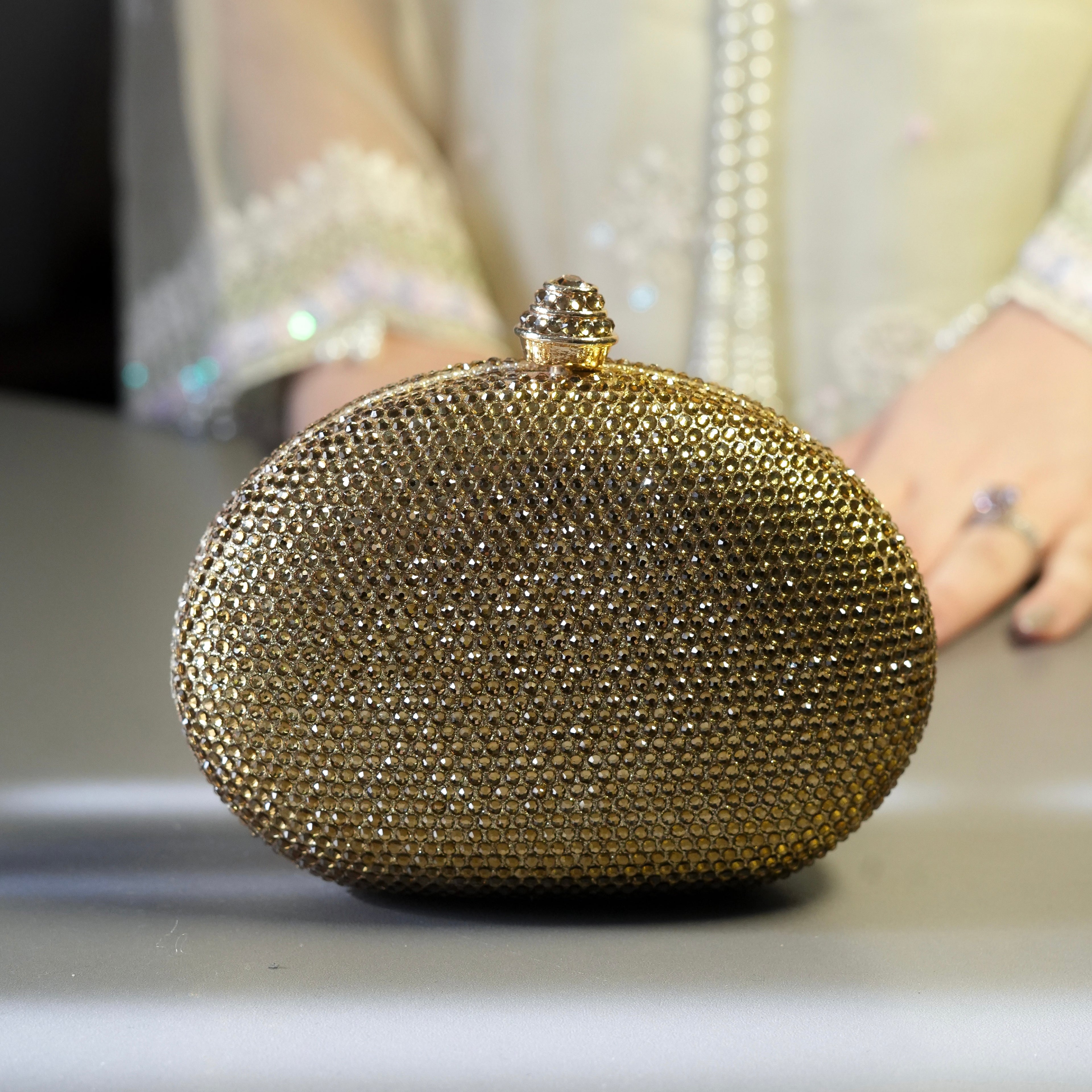 Cocktail Clutch - Gold