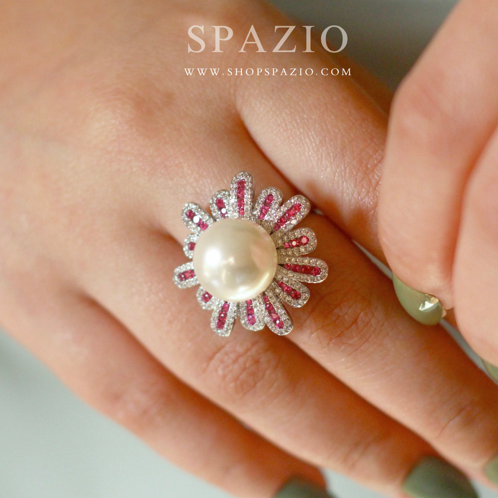 CZ Bloom Ring