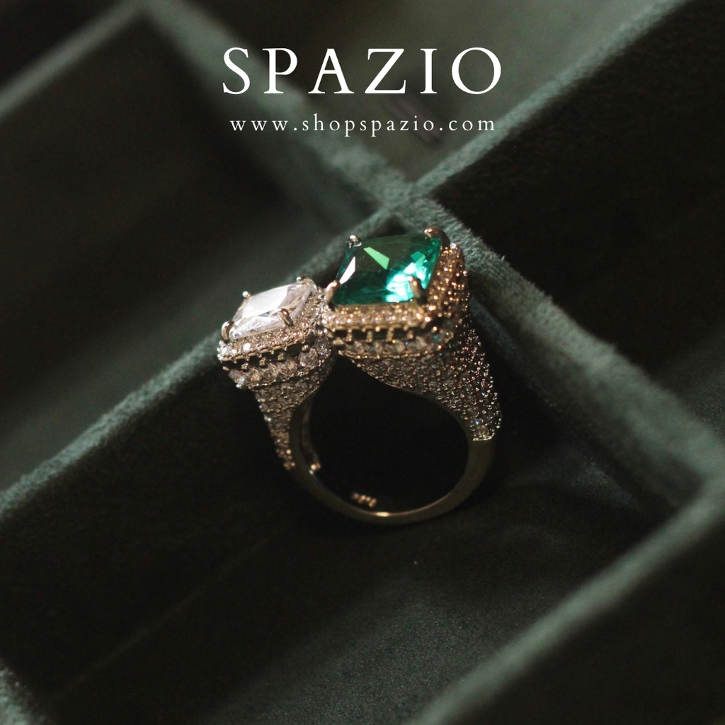 Aqua Aura Ring