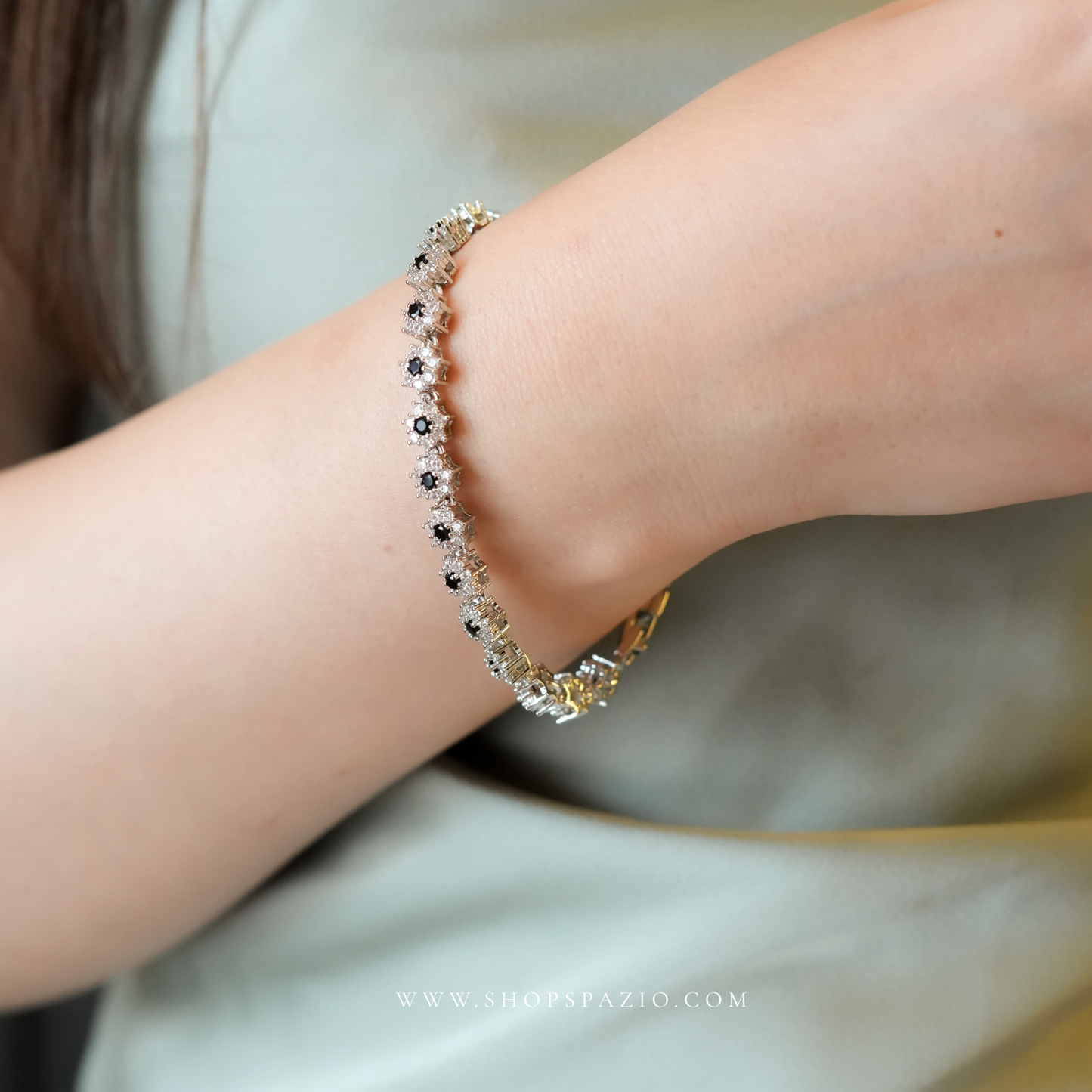 Celeste Star Tennis Bracelet