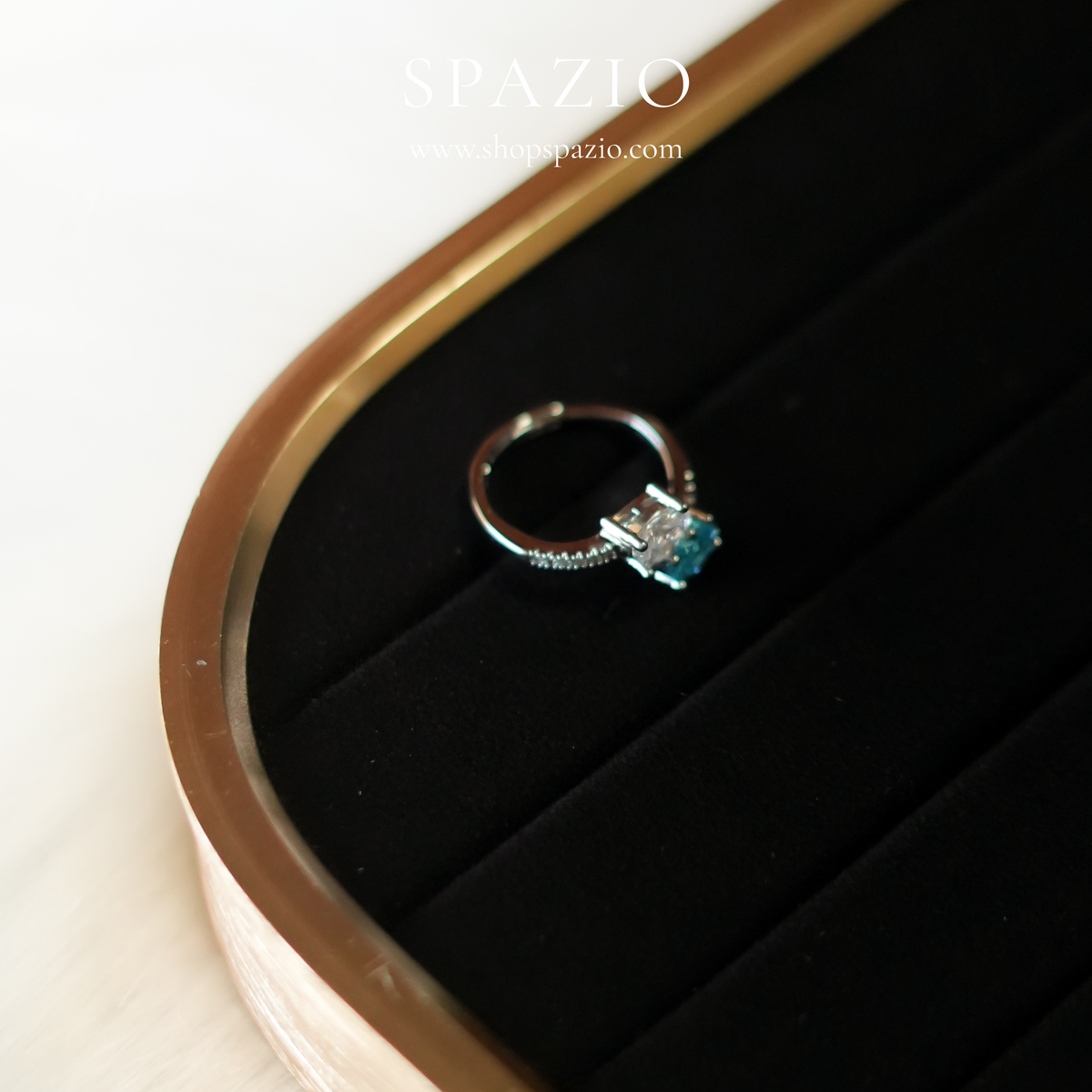 Duo Charm Ring - Adjustable
