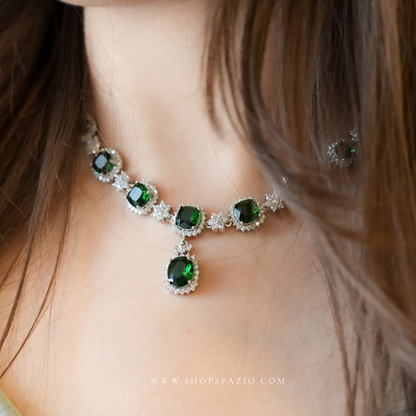Emerald Square Drop Set