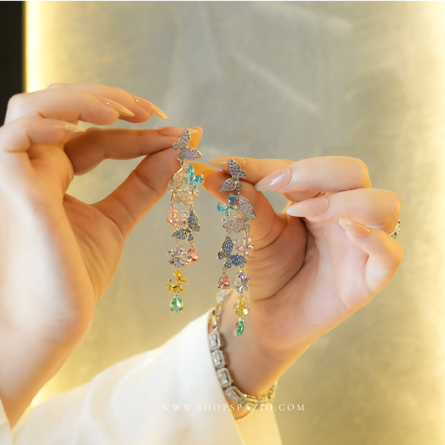 Whimsical Butterfly Drops - Multicolor