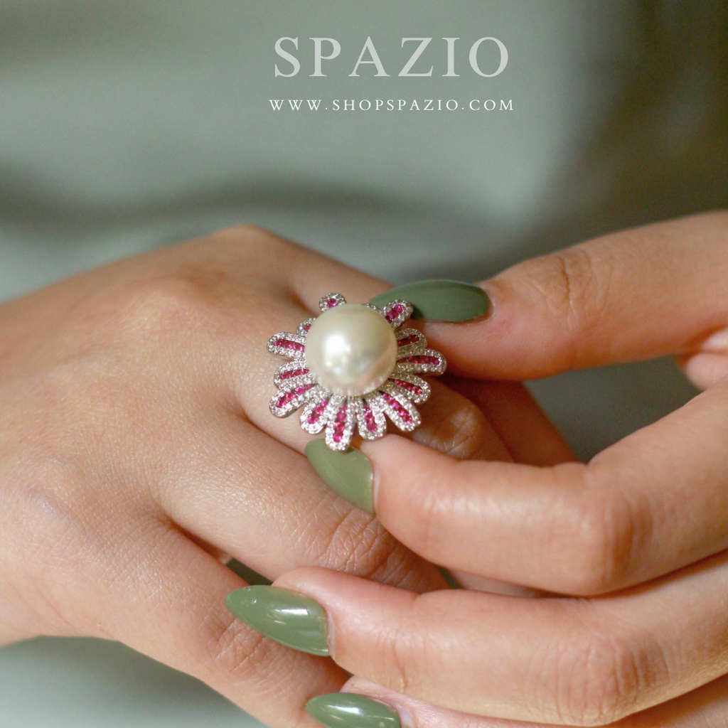 CZ Bloom Ring